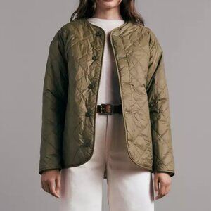 RAG & BONE Beige & Khaki Brielle Reversible Jacket (XS)